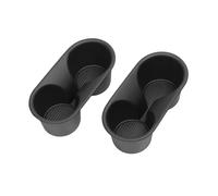 Auto Cup Holder Insert Compatible With Hyundai For Palisade 2026 Car Water Cup Holder The Third Row Door Side Drinks Cup Holder Storage Box Interior Accessories 2pcs