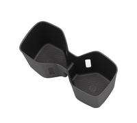 Auto Cup Stand Compatible With Kia For EV9 2024 2025 Armrest Rear Water Cup Holder Storage Box Tray Organizer Car Interior Accessories Black