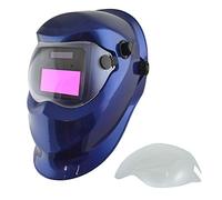 Auto Darkening Welders Helmet Mask Welding Grinding Blue & 1 x Lens Cover