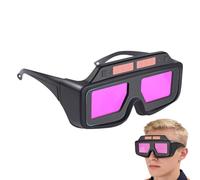 Auto Darkening Welding Goggles - ergonomic Adjustable Shade Anti, elegant, functional, Scratch, Wrap Around, Lens Safety Protection Women Men | Multipurpose Outdoor Indoor Utility