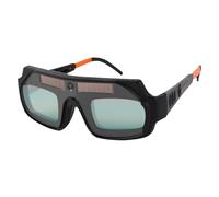 Auto Darkening Welding Goggles - True Color Safety Welding Glasses ABS PC 15.5x15cm | Comfortable Protective Shield for Arc Weld Soldering Metalwork Safety Use