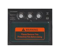 Auto Darkening Welding Helmet Lens with Solar Charging and Adjustable Shade 9-13 for MIG TIG Argon Welding