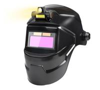 Auto Darkening Welding Helmet - Welder Face Shield with Light for Men | 29x17x19cm PVC for Construction Industrial Safety, Shade Screen Hood, Arc Protective Gear Home Workshop