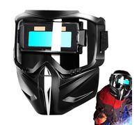 Auto Darkening Welding Hood | Protector Shield for Welding - Soldering Face Cover for Industrial Tool Construction Site Metal Fabricators Workshop Pipe Fitters
