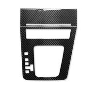 Auto Decoration Interior For Skoda For Octavia 2015-2019 Carbon Fiber Appearance Protective Stickers Film Gear Panel Car Trim Accessories(Gear and Storage)