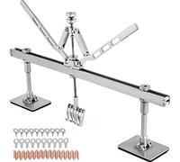 Auto Dent Puller Kit with Wavy Wire, Suction Cups & Straightening Bar for Car Body Repair Tools