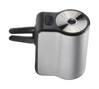 Auto-Detect Car Aroma Diffuser with Vent Clip Mount, Adjustable Scent Strength, 220mAh Internal Battery, 10ml Oil Tank, Aluminum Alloy + ABS Housing