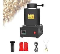 Auto Digital Metal Melting Furnace,Electric Smelting Furnace Tools,Casting Refining Machine With Graphite Crucible 1/2/3 Kg, For Gold Silver Aluminum Copper Metal Scrap(No-netting,3kg)