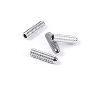 Auto Door Lock Pin Cover Compatible With BMW For X1 X3 X5 X6 Z4 Car Door Latch Locks Car Door Lock Latch Covers Car Interior Door Lock Latches Car Door Lift Bolts(Silver)