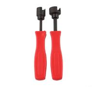 Auto Drum Brake Repair Tool, Steel Center Stem with ABS Ergonomic Handle, for Motorcycle Car Truck Rear Wheel Brake Shoe Spring Installation