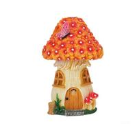 Auto Dusk to Dawn Solar Light Mushroom Resin Craft