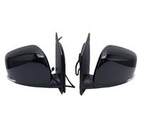 auto electric mirrors For Dodge For Grand For Jeton 2011-2020 With Turn Signals Bright Black Side Mirror 7 Wires Door Assembly Complete Wing