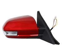 auto electric mirrors For Mitsubishi For Lancer For Southeast V3 Lingyue 2010 2011-2015 Auto Power Heated Fold Turn Signal Complete Wing Mirrors(Right Red)