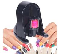 Auto Electric Nail Polish Gel Bottle Shaker, Vertical Nail Polish Vortex Stirrer, Touch-Button Control, 360° Vigorous Mixing, Professional Manicure Salon Cast Iron Shaking Machine