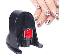 Auto Electric Nailpolish Gel Shaker Mixer with Touch Button - Shakes 60 Seconds, Adjustable Spring, Automatic Stop, 360° Vigorous Mixing - Nail Polish Shaker Machine, Nail Art Salon Tool
