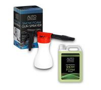 Auto Extreme 3L Snow Foam Car Shampoo And Foam Spray Gun Universal Hose Connector