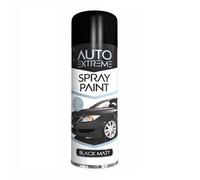 Auto Extreme All Purpose Automotive 250Ml Can Black Matt Finish Metal Interior Exterior Fast Dry Excellent Coverage Adhesion