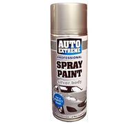 Auto Extreme Silver 1930 Spray Paint Aerosol 400ml (2 Pack)