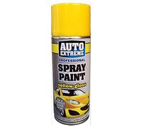 Auto Extreme Yellow 1928 Spray Paint Aerosol 400ml (6 Pack)