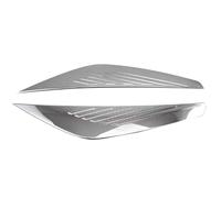 auto eyebrow stickers Car ABS Chrome Front Plated Headlight Cover Head Light Lamp Eyelid Eyebrow Trim, for Ford, for Escape Kuga 2017-2018