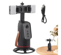 Auto Face Tracking Phone Holder 360 Degree Rotation Auto Stand | Smart Motion Sensor Phone Holder for Live Streaming Vlogging Video Recording Selfie Calls Photography Conferencing