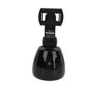 Auto Face Tracking Phone Holder, No App Required, 360° Rotation Face Body Phone Tracking Tripod Smart Shooting Camera Mount for Live Vlog Streaming Video