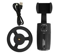 Auto Face Tracking Tripod, 360 Degree Rotation, Smart Shooting, Phone Tracking Holder with 1/4 Inch Connector, for Live Vlog Streaming Video, etc. (Black)