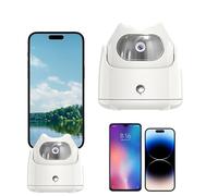 Auto Face Tracking Tripod 360 Rotation With Stand 360° Rotation Auto | Smart Face and Body Tracking Phone Camera Mount, Multifunctional for Vlog, Travel, Sporting Events