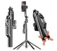 Auto Face Tracking Tripod for iPhone&Android, Auto-Pop Open Selfie Stick with Remote, 360° Rotation,72'' Phone Camera Tripods Stand iPhone Holder for Content Creator Tiktok Vlog Video Recording