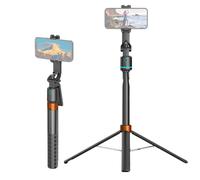 Auto Face Tracking Tripod Stick 180cm Extendable Phone Vlog Selfie QR
