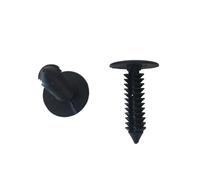 Auto Fastener 6mm Hole Plastic Rivet Engine Cover Bumper Hood Fender Splash Guard Retainer Clips Car Door Trim Panel Clip