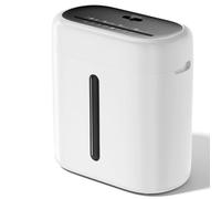 Auto Feed Paper Shredder with 6 Sheet Capacity and 15L Bin for Home Office Security