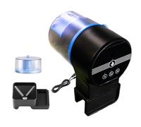 Auto Feeder Fish Tank - Smart Rechargeable Dispenser, 3-Mode Adjustable Timer, Digital LCD Feed Control | Automatic Aquatic Nutritive System For Turtle Betta Home Office Travel Vacation