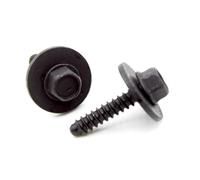 Auto Fender Screw For Cadillac For Buick Plate Fastening Base 4mm Hex Bolts | Easily adjust camber angle to improve handling reduce uneven tire wear enhance overall driving stability.(4x23mm 10PCS)