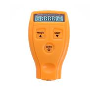 Auto Film Coating Thickness Gauge Portable Car Paint Automotive Measuring Tool High Sensitivity(Orange)