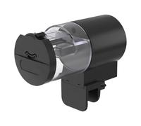 Auto Fish Feeder - 100ml Automatic Fish Food Feeder,Timed Programmable Machine with Pellets Portion Control for Vacation Travel Hotel Apartment Villa Home