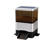 Auto Fish Feeder, 4L Solar Powered with Mobile Control, Moisture-Proof Timer for Outdoor Ponds, 10L Capacity, Energy-Efficient Feeding Solution
