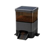 Auto Fish Feeder, 4L Solar Powered with Mobile Control, Moisture-Proof Timer for Outdoor Ponds, 10L Capacity, Energy-Efficient Feeding Solution