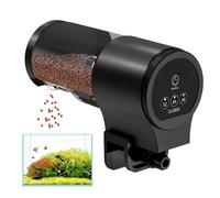 Auto Fish Feeder for Aquarium,Fish Food Dispenser Manual Auto Feeder - 100ml 12H 24H 48H Timer Flakes Equipment for Koi Guppy Betta Cichlid Turtle Shrimp Food