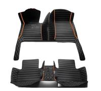 Auto Floor Mats Set For S3 8V Soft Top Convertible 2014 Car Floor Mats Auto Carpets Foot Coche Floor Liner(Black orange)