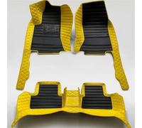 Auto Floor Mats Set For S5 8F7 Soft Top Convertible 2009-2016 Floor Mats All Weather Front Rear Trunk Mat Cargo Liner(Yellow black)