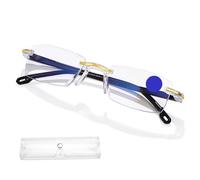 Auto Focus Blue Blocker Computer Glasses, Dynamic Vision Technology HD Lenses for Eye Strain Relief Men Women