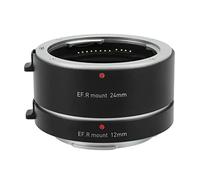 Auto Focus Macro Extension Tube Ring Set, 12mm 24mm Metal Macro Extension Lens Adapter Ring for R5 R6 R7 R10 Mount Mirrorless Camera Lenses