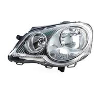 Auto Fog Lamp Compatible With VW For Polo 9n3 2006 2007 2008 2009 2010 Auto Fog Lamp Front Bumper Headlight Head Light Auto Fog Lamp Light Accessories(White Shell-Left)