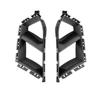 Auto For B&MW G80 M3 G82 G83 M4 2021-2024 Front Bumper Side Air Vent Cover Car Fog Cover Decorative Front Bumper Lower Vent Accessories(Carbon look)