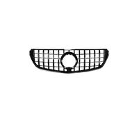 Auto For Benz V-Class For Vito W447 V250 V260 V300 2015-2022 GT Diamond Style Car Front Bumper Grille Racing Grill Accessories(15-20 GT Black)