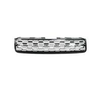Auto For L&and R&over For Discovery Sport L550 2016-2019 Style Upgraded Front Bumper Grille Centre Panel Upper Grills Accessories(Black Silver)