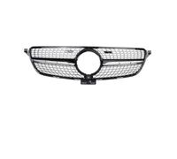 Auto For Mercedes For Benz GLE Class W166 2015-2019 Front Bumper Diamond Grill GT Style Grille Car Accessories Accessories(Diamond Black with)