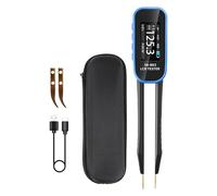 Auto Frequency Scan Tester Multiple Parameter Measurement for Resistors Capacitors Inductors Diode 7 Signals Waveforms Tweezer Tester