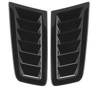 Auto Front Bonnet Vent Compatible With For Focus RS MK2 Car Universal Bonnet Air Vents Engine Hood Intake Louvers Hoods Parts 2Pcs
